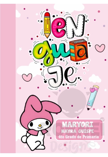 My Melody lenguaje Portada